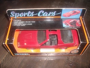 vintage 1988 ERTL Red Camaro Super Size 1/24 Free Rolling - Picture 1 of 3