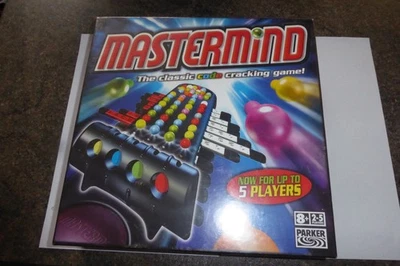 Parker 2011 MASTERMIND Classic Code Cracking Family Game Age 8+ New Sealed  - Image 1 of 3