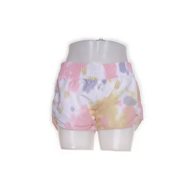 Volcom, Shorts, Größe: M, Mehrfarbig/Weiß/Gelb, Polyester, Batik, Damen #SaK - Bild 1 von 4