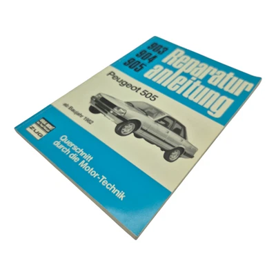 Reparaturanleitung Peugeot 505 ab Baujahr 1982 – Bucheli Verlag Nr. 903–905 - Bild 1 von 3