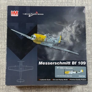 HOBBYMASTER 1:48 Air Power Series Messerschmitt Bf 109E-4 "Marseille" HA8706 - Picture 1 of 14