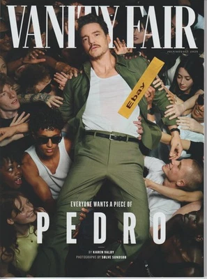Vanity Fair July/August 2025 Everyone wants a piece of Pedro, Pedro Pascals - Image 1 of 2