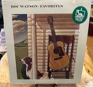 DOC WATSON - "Favorites" - VINYL LP ALBUM/ Sealed/ Folk/ Bluegrass - Picture 1 of 2