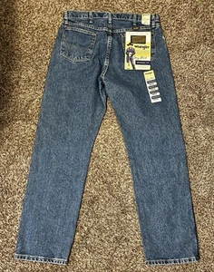 NWT Wrangler George Strait Cowboy Cut Original Fit Denim Blue Jeans 34x32 - Picture 1 of 5