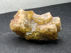 UV Fluorit xx Regenbogen gelb lila grün Dörfel Erzgebirge Stbr. Börgel Sachsen - Bild 1 von 15