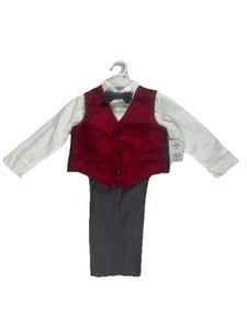 NAUTICA BABY BOYS 4 PIECE SUIT SET, 18 MONTHS Ensemble Set NWT - Picture 1 of 5