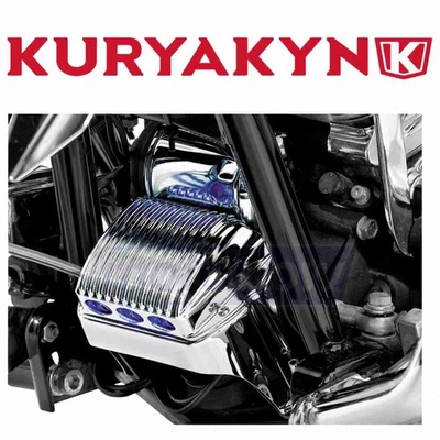 Kuryakyn Regulator Cover for 2004-2007 Harley Davidson FLHRS Road King gw Foto 1 de 4