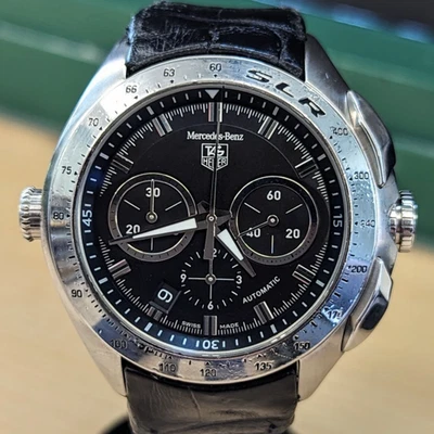 Reloj Cronógrafo Tag Heuer Mercedes Benz SLR CAG2110 45mm Edición Limitada Foto 1 de 4