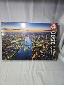 Educa 1500 Piece Jigsaw Puzzle ‘ London Aerial View’ 85x60cm Brand New - Picture 1 of 10