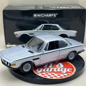 Minichamps 1/18 BMW 3.0 CSL 1972 Silver 180029020 - Picture 1 of 21