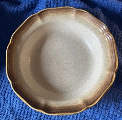 "Cuenco de sopa de ensalada/postre de trigo integral Vibtage Mikasa 8"" Japón" Foto 1 de 4