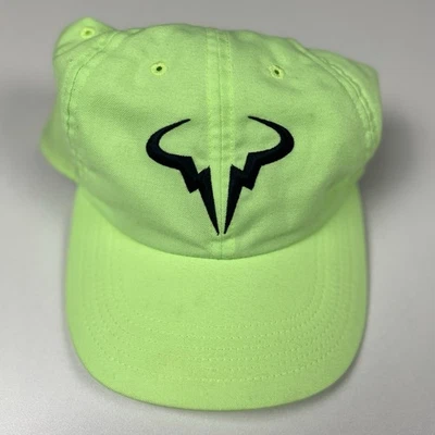 Кепка Nike Rafael Nadal Aerobill Heritage86 Dri-FIT один размер лайм свечение Rafa - Изображение 1 из 4