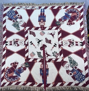 Goodwin Weavers Cheryl Ann Johnson Nussknacker Gobelin Baum Rock Baumwolle 48 x 50 - Bild 1 von 8