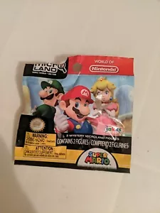 Micro Land World of Nintendo Super Mario 2 Mystery Microland Figures Sealed 1 Pk - Picture 1 of 2
