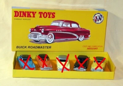DINKY TOYS 24V COFFRET CADEAU BUICK Boite CREATION VIDE SANS LES VOITURES - Immagine 1 di 3