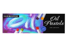 Daler Rowney Oil Pastels Boxed Set of 24 Colours