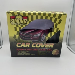 Simoniz Car Cover XXL with Storage Bag - Fits Cars up to 18' - 9" in Length - Foto 1 di 9