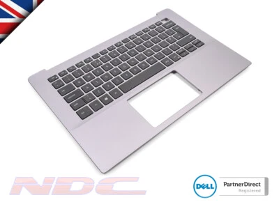 NEW Dell Inspiron 5490/5498 Lilac Palmrest & UK ENGLISH Keyboard 0TVJY7+0HGWHW - Image 1 of 3