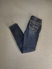 Silver Womens Jeans 28 Blue Suki Jegging Low Rise Dark Wash Denim Pockets