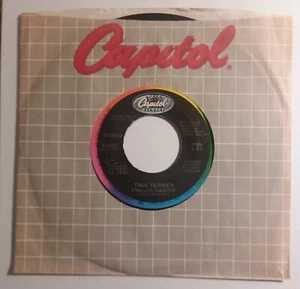 TINA TURNER 45 PRIVATE DANCER B/W NUTBUSH CITY LIMITS VG+ CAPITOL 5433 - Imagen 1 de 2