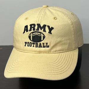 Army Black Knights Football Hat Cap Adult Adjustable Gold the Game NCAA Cotton - Picture 1 of 9