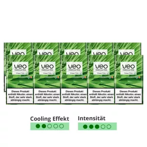 1 Stange veo GREEN CLICK Sticks für glo - 10x20 Stück PFEFFERMINZ - Bild 1 von 2