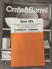 CRATE & BARREL 15% OFF COUPON IN STORE OR ONLINE EXP. 12/31/23