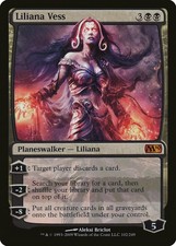 Liliana Vess Magic 2010 / M10 HEAVILY PLD Black Mythic Rare MAGIC CARD ABUGames