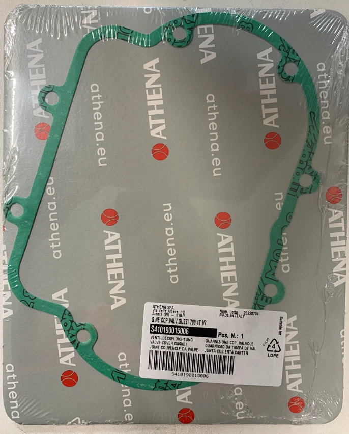 ATHENA Guarnizione Coperchio Valvole MOTO GUZZI T3 850 1973 1974 1975 1976 1977 Foto 1 de 1