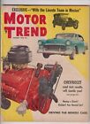 Motor Trend Mag Chevrolet & Driving voitures neuves janvier 1955 031720nonr