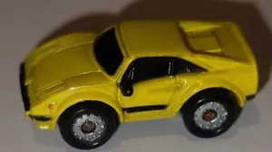 1987 Galoob Micro Machines Yellow Ferrari 308 Sports Car - Picture 1 of 4