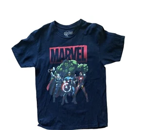 Marvel Avengers Shadow Adult T-Shirt Thor Iron Man Size L - Picture 1 of 3
