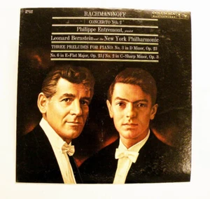 Vinyl Record: Philippe Entremont - Rachmaninoff Concerto No 2 LP Album - Picture 1 of 4