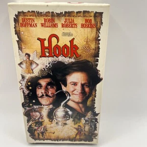 Hook VHS by Columbia Tristar Home Video Rated PG, Robin Williams, Peter Pan, VTG - Picture 1 of 14