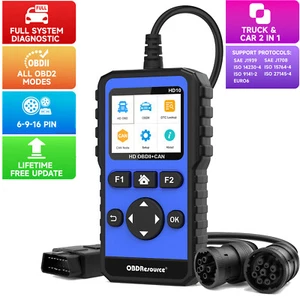 Diesel Full System Code Reader For 06-21 5.9L 6.7L Dodge Ram Cummins Ford F150 - Picture 1 of 8