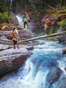 Where Waters Run Cold by Martin Grelle Print 13x17.25 - Bild 1 von 1