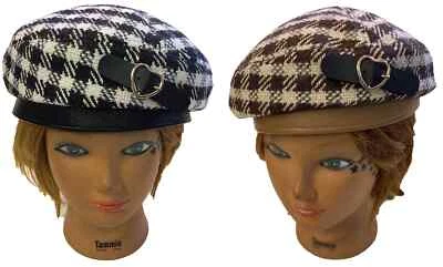 Gorra boina de moda de lujo para mujer dama Foto 1 de 4