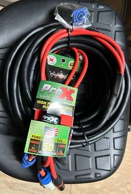 ProX XC-PWC14-DXLR50 50 FT /  Jumper PowerCon and Dual XLR Link Cable 50FT long - Image 1 of 4