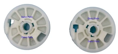 For Kia Sedona Driver Side Front & Rear Window Regulator Gear 2017-2020 x2 Pcs - Image 1 of 2