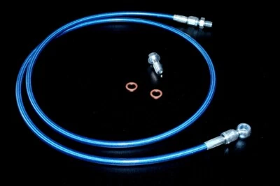 Braided Stainless Steel Clutch Line Fit 92-00 Honda Civic Acura Integra 1994-01 - Image 1 of 4