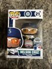 Funko POP! Nelson Cruz Boomstick Safeco Field Exclusive 21 MLB Mariners DAMAGE