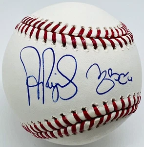 Cardinals Albert Pujols Yadier Molina Signed Baseball BAS Beckett Witnessed - Picture 1 of 3