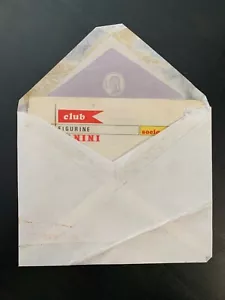 BUSTA CLUB FIGURINE PANINI CON FOGLIO INTERNAMENTE ORIGINALE - Imagen 1 de 5