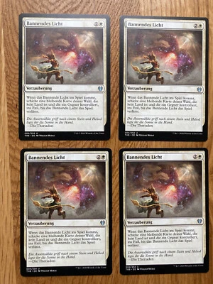 4 x Bannendes Licht / Banishing Light, deutsch (Near Mint, Uncommon) - Bild 1 von 3