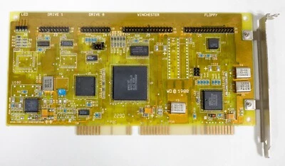 Vintage Western Digital WD1003-MM2 MFM floppy drive adapter 16 bit ISA ISA246 - Image 1 of 2