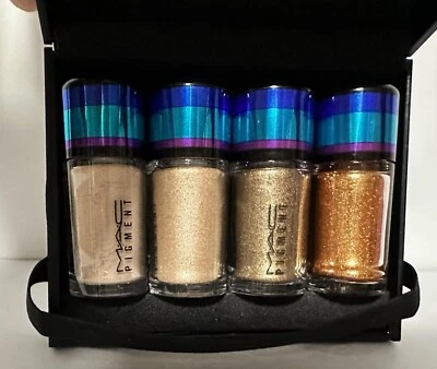 MAC Eye shadow Set 1 Glitter Bronze 3 Pigments - Image 1 of 4