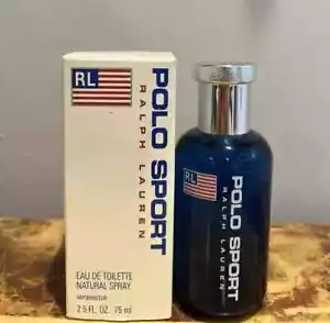 Vintage - Polo Sport by Ralph Lauren 2.5 oz / 75 ml EDT Spray Men Cologne SEALED - Picture 1 of 3