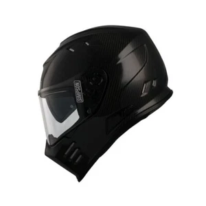 Casco moto crash Simpson Venom ECE fibra di carbonio - Foto 1 di 4