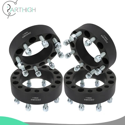 For Ford F-250 F-350 Super Duty SRW 8x170 Wheel Spacers (4) 2" Thick 14x1.5 Stud - Image 1 of 4