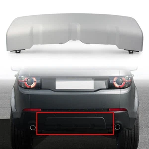 Silver Rear Bumper Cover Trim Plate For Land Rover Discovery Sport L550 2015-19 - Picture 1 of 7